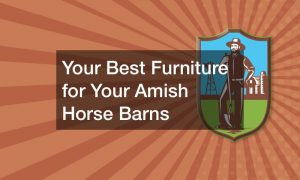Your Best Furniture for Your Amish Horse Barns